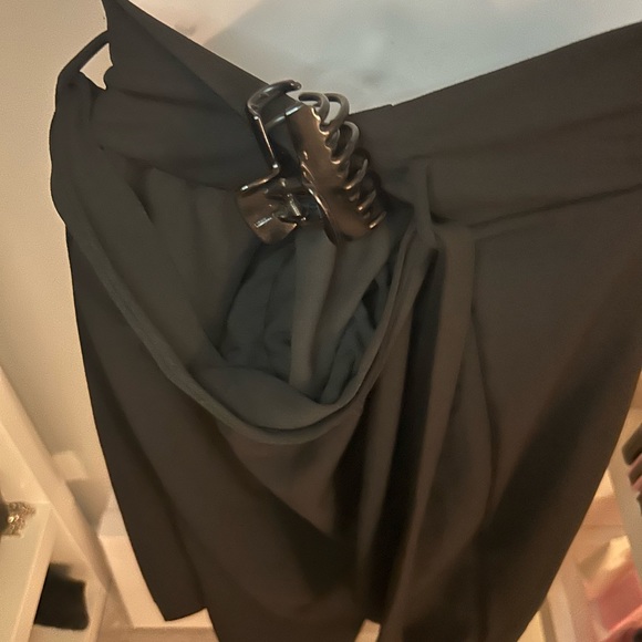 Chic Black Pants With Belt - Picture 4 of 7